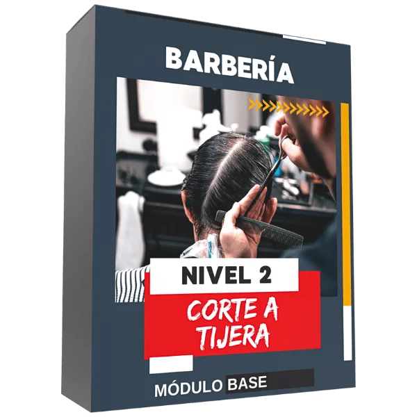 Corte masculino a tijera, nivel 2