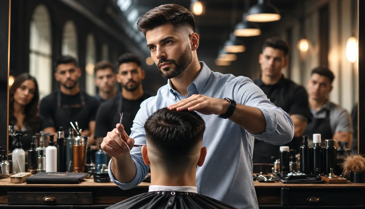 Profesor de barbería