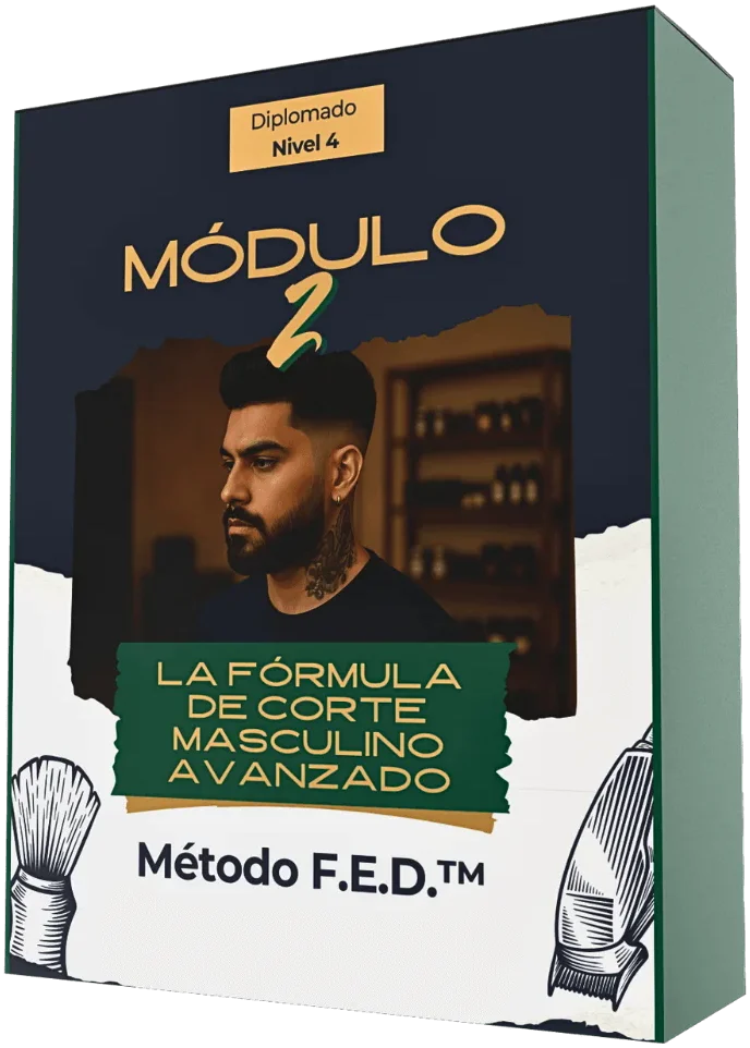Módulo 2: La fórmula de corte masculino avanzado, Método F.E.D.