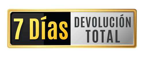 7 días, devolución total
